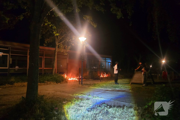 Buitenbrand snel onder controle
