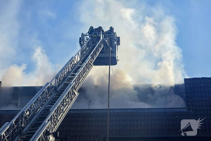 Woningbrand in appartement zorgt voor rookontwikkeling