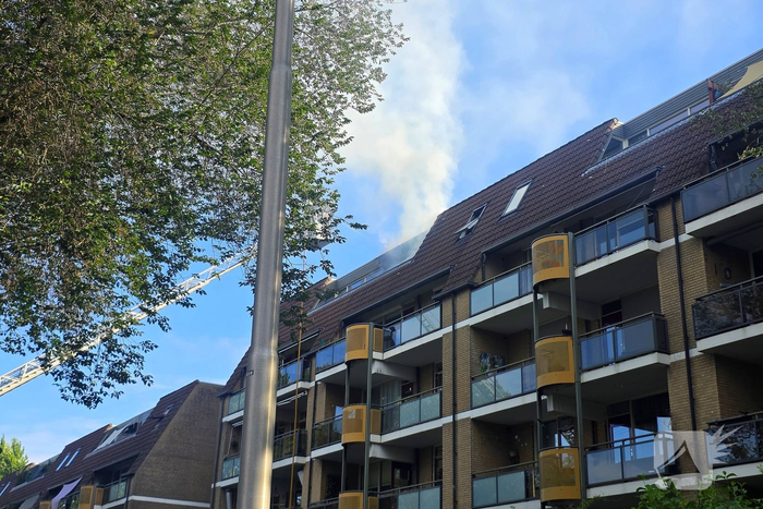 Woningbrand in appartement zorgt voor rookontwikkeling