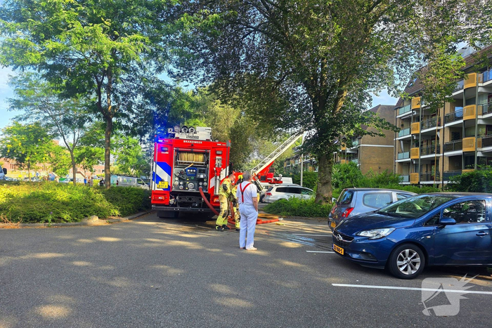 Woningbrand in appartement zorgt voor rookontwikkeling