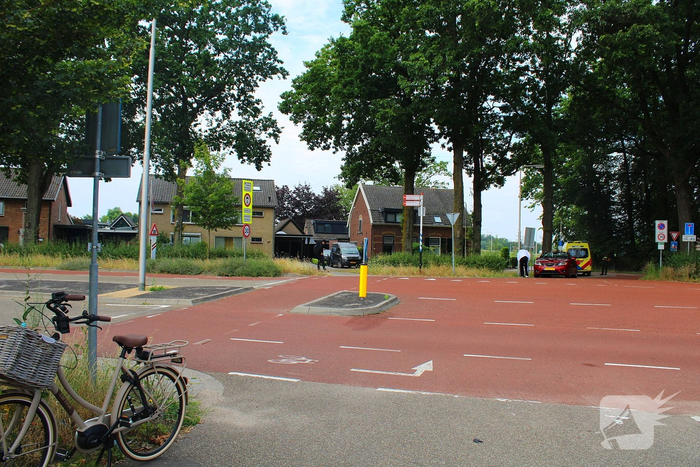 Fietser in aanrijding met auto