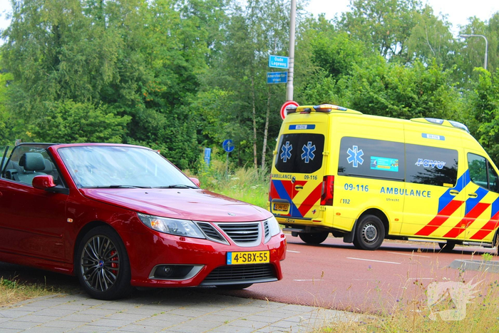 Fietser in aanrijding met auto