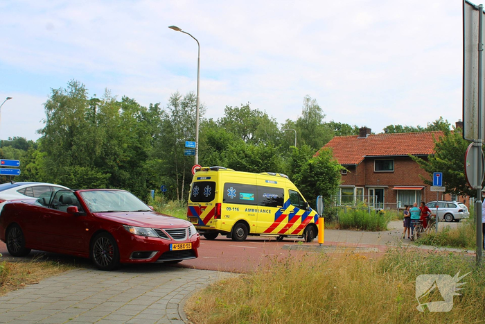 Fietser in aanrijding met auto