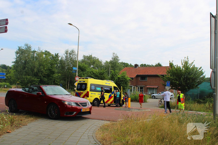 Fietser in aanrijding met auto