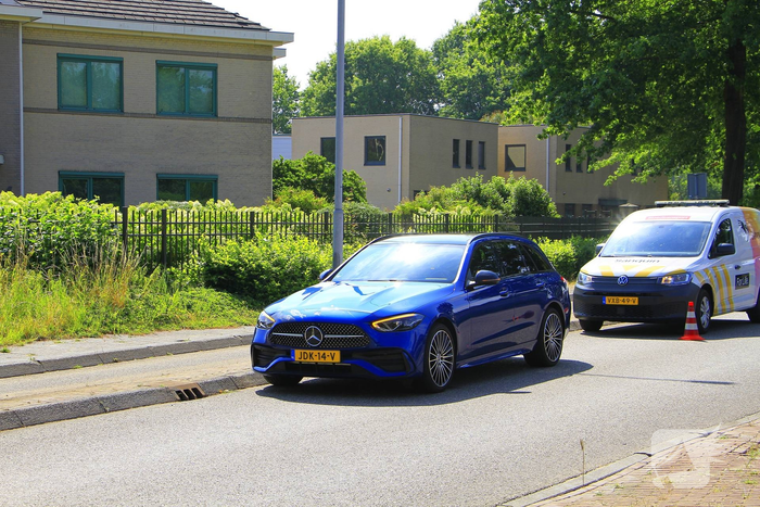 Motorrijder gewond bij aanrijding met auto