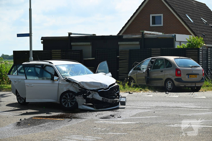 Meerdere gewonden bij aanrijding