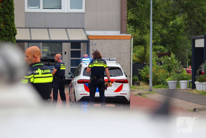 Straat afgesloten wegens politieactie