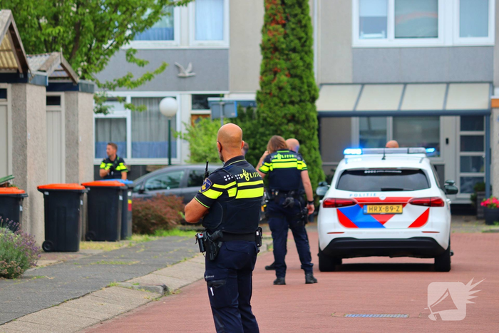 Straat afgesloten wegens politieactie