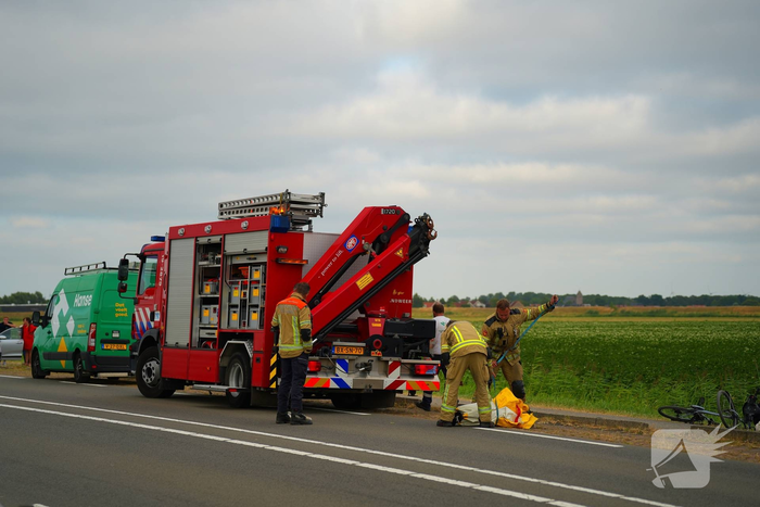 Scooterrijder overleden na aanrijding met landbouwvoertuig