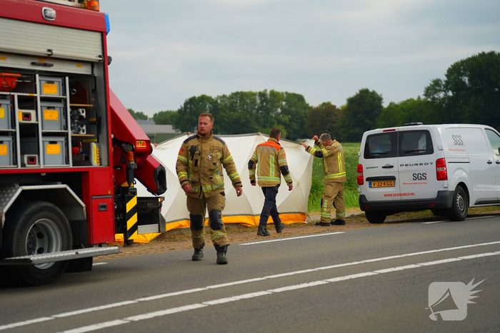 Scooterrijder overleden na aanrijding met landbouwvoertuig
