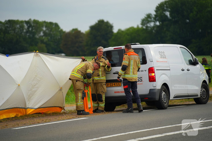 Scooterrijder overleden na aanrijding met landbouwvoertuig