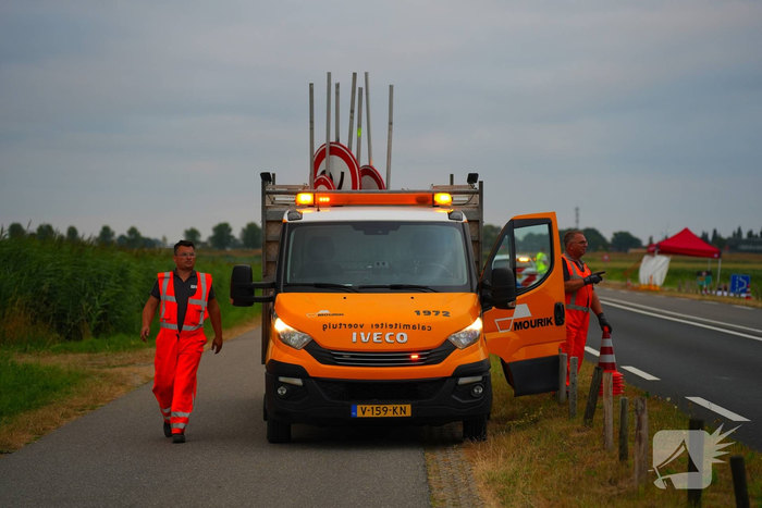 Scooterrijder overleden na aanrijding met landbouwvoertuig