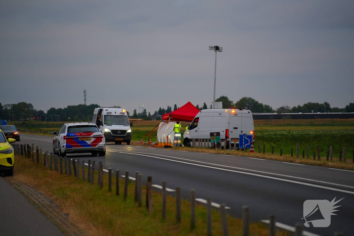 Scooterrijder overleden na aanrijding met landbouwvoertuig