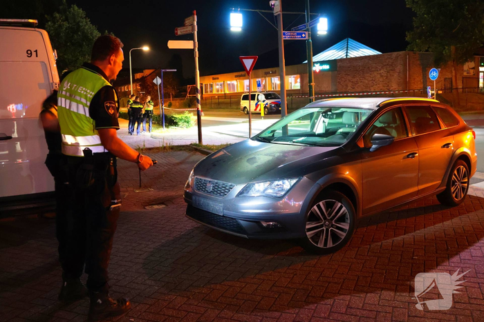 Ongeval tussen auto en hondenuitlater