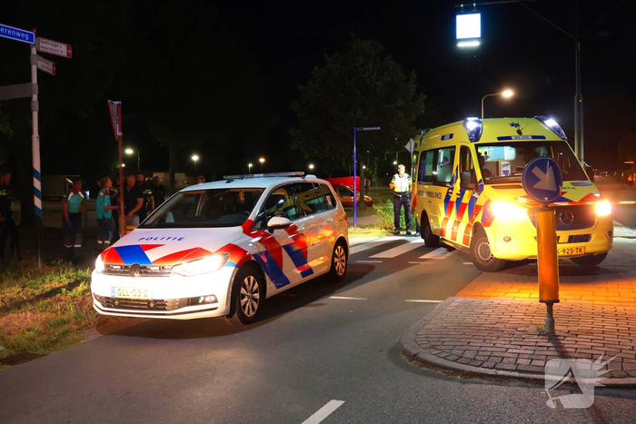 Ongeval tussen auto en hondenuitlater