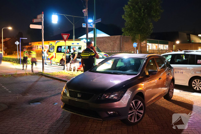 Ongeval tussen auto en hondenuitlater