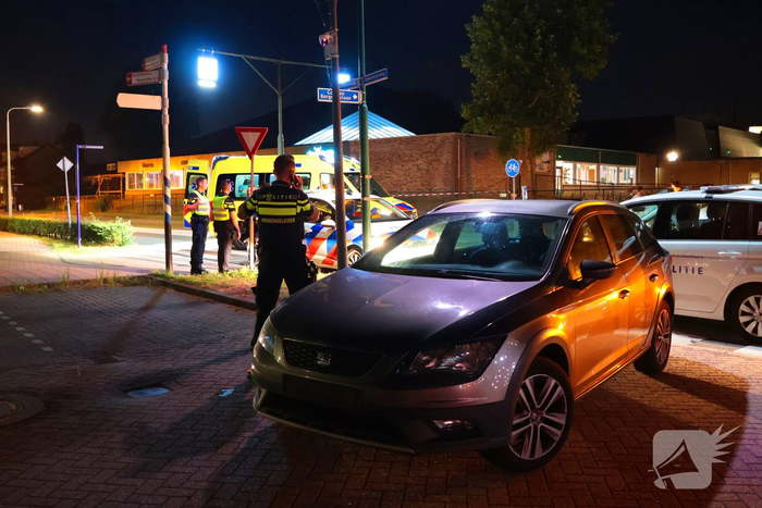 Ongeval tussen auto en hondenuitlater