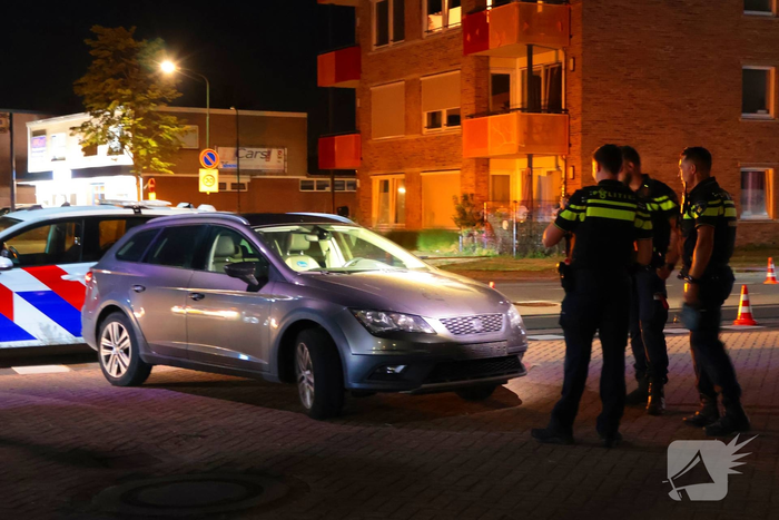 Ongeval tussen auto en hondenuitlater