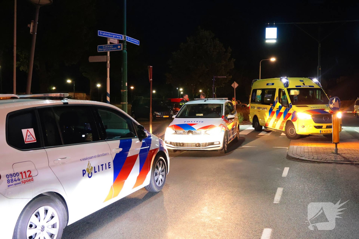 Ongeval tussen auto en hondenuitlater