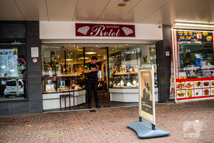 Overval op juwelier leidt tot grootschalig politieonderzoek