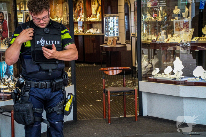 Overval op juwelier leidt tot grootschalig politieonderzoek