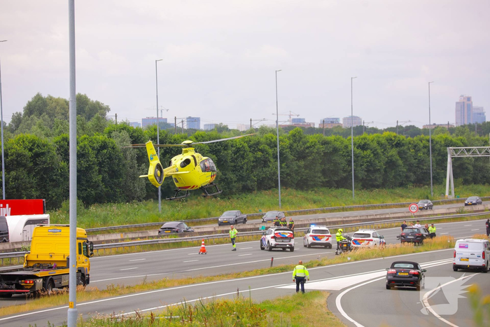 ongeval rijksweg a1 l 7,6 diemen
