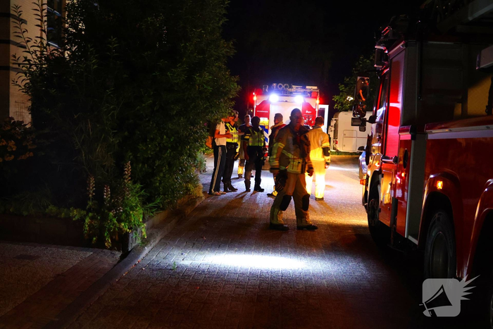 Bewoner naar ziekenhuis na brand in woning
