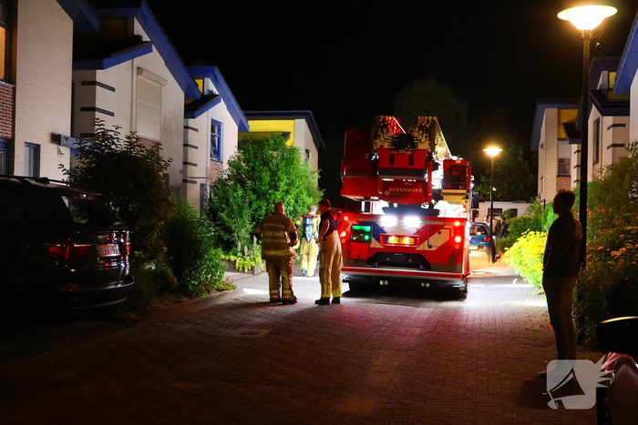 Bewoner naar ziekenhuis na brand in woning