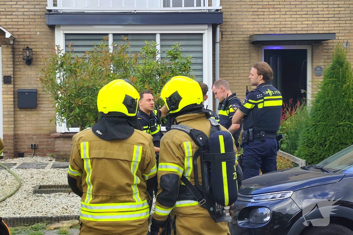 Brandweer ingezet voor zolderbrand