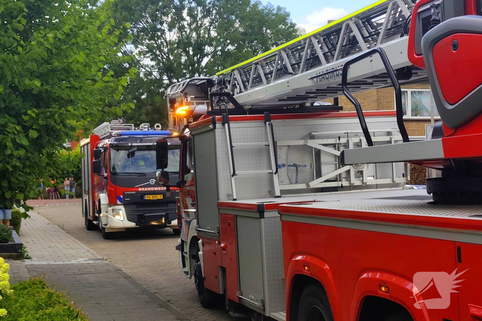 Brandweer ingezet voor zolderbrand