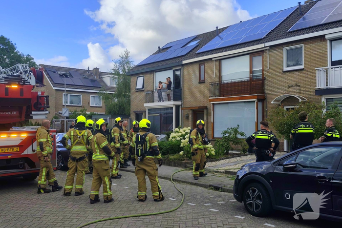 Brandweer ingezet voor zolderbrand