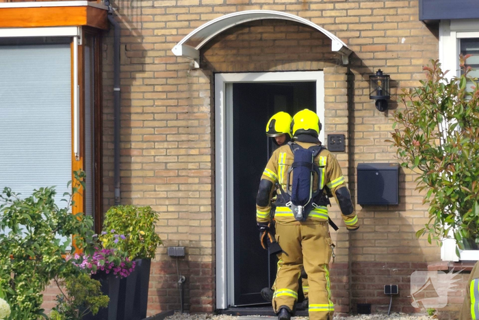 Brandweer ingezet voor zolderbrand