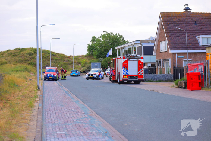 Grote brandweerinzet voor brand in duingebied