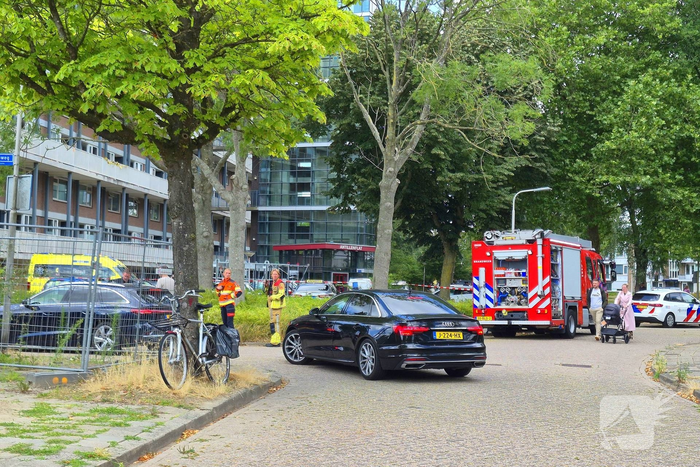 Politie zet drone en arrestatieteam in bij incident in flat