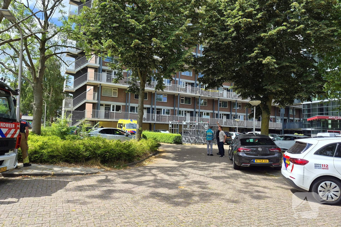 Politie zet drone en arrestatieteam in bij incident in flat