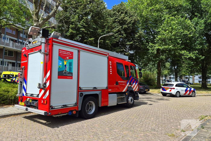 Politie zet drone en arrestatieteam in bij incident in flat