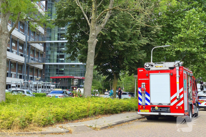 Politie zet drone en arrestatieteam in bij incident in flat