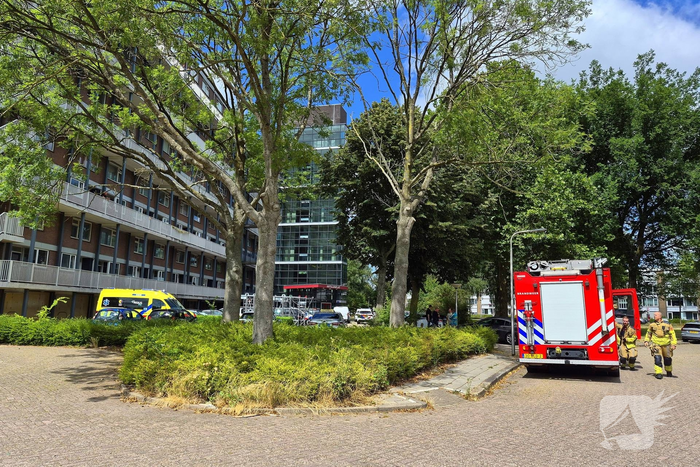 Politie zet drone en arrestatieteam in bij incident in flat
