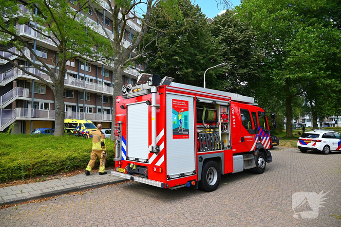 Politie zet drone en arrestatieteam in bij incident in flat