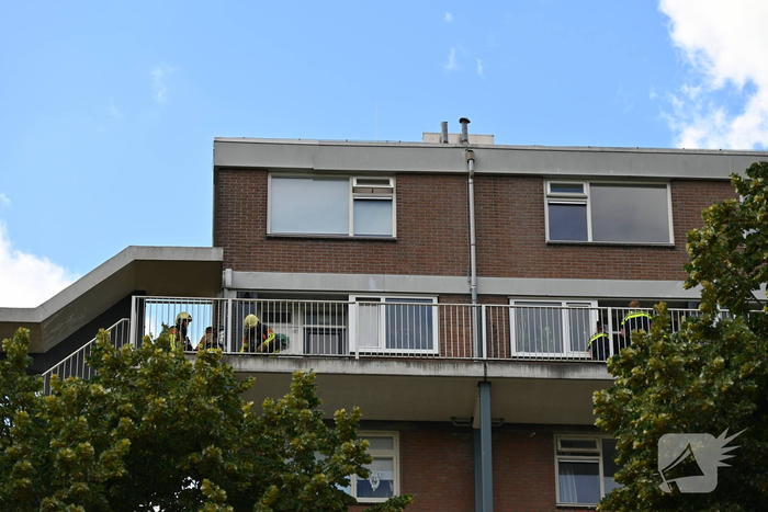 Politie zet drone en arrestatieteam in bij incident in flat