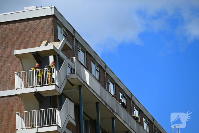 Politie zet drone en arrestatieteam in bij incident in flat