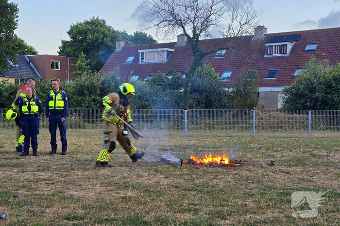 Tweede buitenbrand in korte tijd