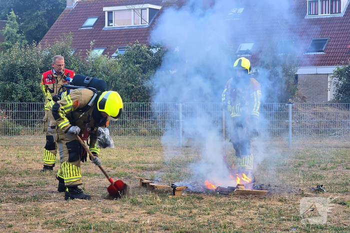 Tweede buitenbrand in korte tijd