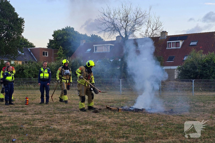 Tweede buitenbrand in korte tijd
