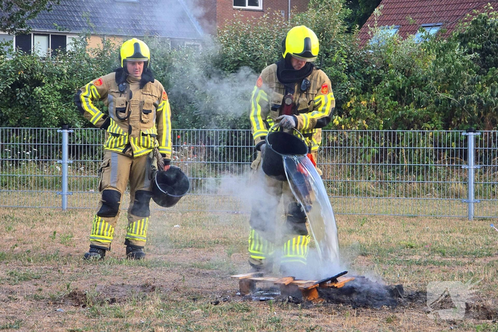 Tweede buitenbrand in korte tijd