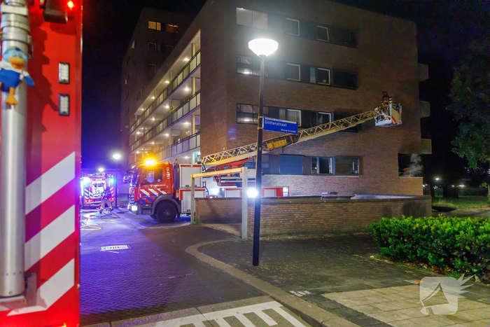 Woningbrand leidt tot evacuatie bewoners
