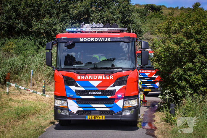 Brand in duingebied onder controle