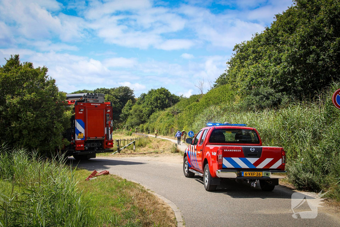 Brand in duingebied onder controle