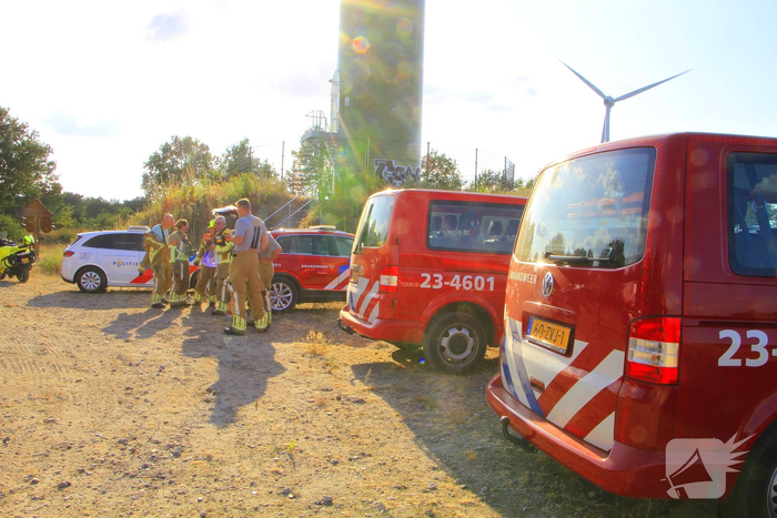 Grote brand in bosgebied vergt inzet van brandweer