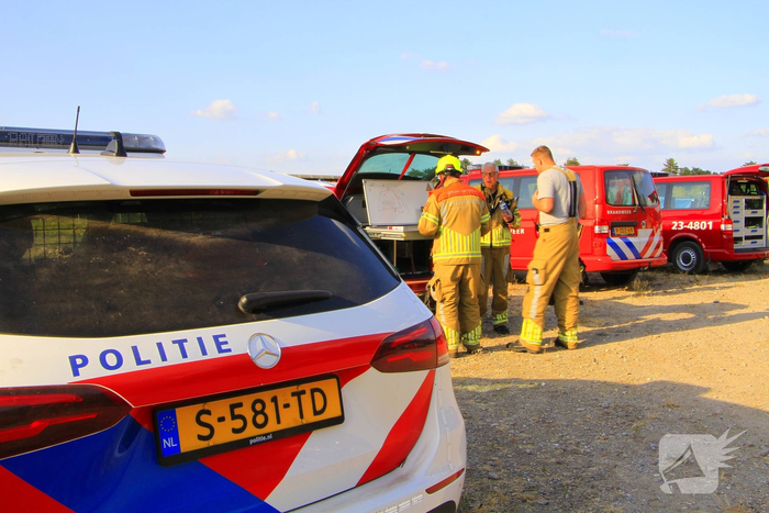Grote brand in bosgebied vergt inzet van brandweer
